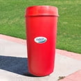 thumbnail image 3 of Bote de Basura Resistente Sablon Tipo Embudo 80 L Color Rojo, 3 of 5