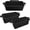 Black, variant on 2 Pack Blackstone Silicone Grease Cup Liners for 36 28 22 17 Inch Griddle, Reusable Catcher Liner Grill Tray Blackstone Accessories, Replacement of Aluminum Foil Drip Pans, Orange