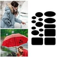 thumbnail image 2 of 15 Duvet Self Patch Kit Soft Tear Nylon Fabric For Repairing Holes In Clothing Sleeping Bags, 15x20 cm, Black 6Packs, 2 of 9