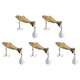 thumbnail image 1 of Metal Vib Fishing Lure Cebo Con Ganchos Agudos Artificial (oro), 1 of 5
