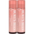 thumbnail image 2 of Bálsamo labial Burt's Bees teñido, paquete de 2 unidades, frambuesa y zinnia rosa, 2 of 6