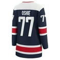 thumbnail image 3 of Women's Fanatics Branded TJ Oshie Navy Washington Capitals 2020/21 Alternate Premier Breakaway Player Jersey, 3 of 3