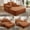 Orange, variant on LLappuil Chaise Lounge Chair Indoor, Corduroy Boneless Sofa Bed, Deep Seat Sleeper Couch Reading Chairs, Cloud Sofas Couches for Living Room, No Assembly Required Orange
