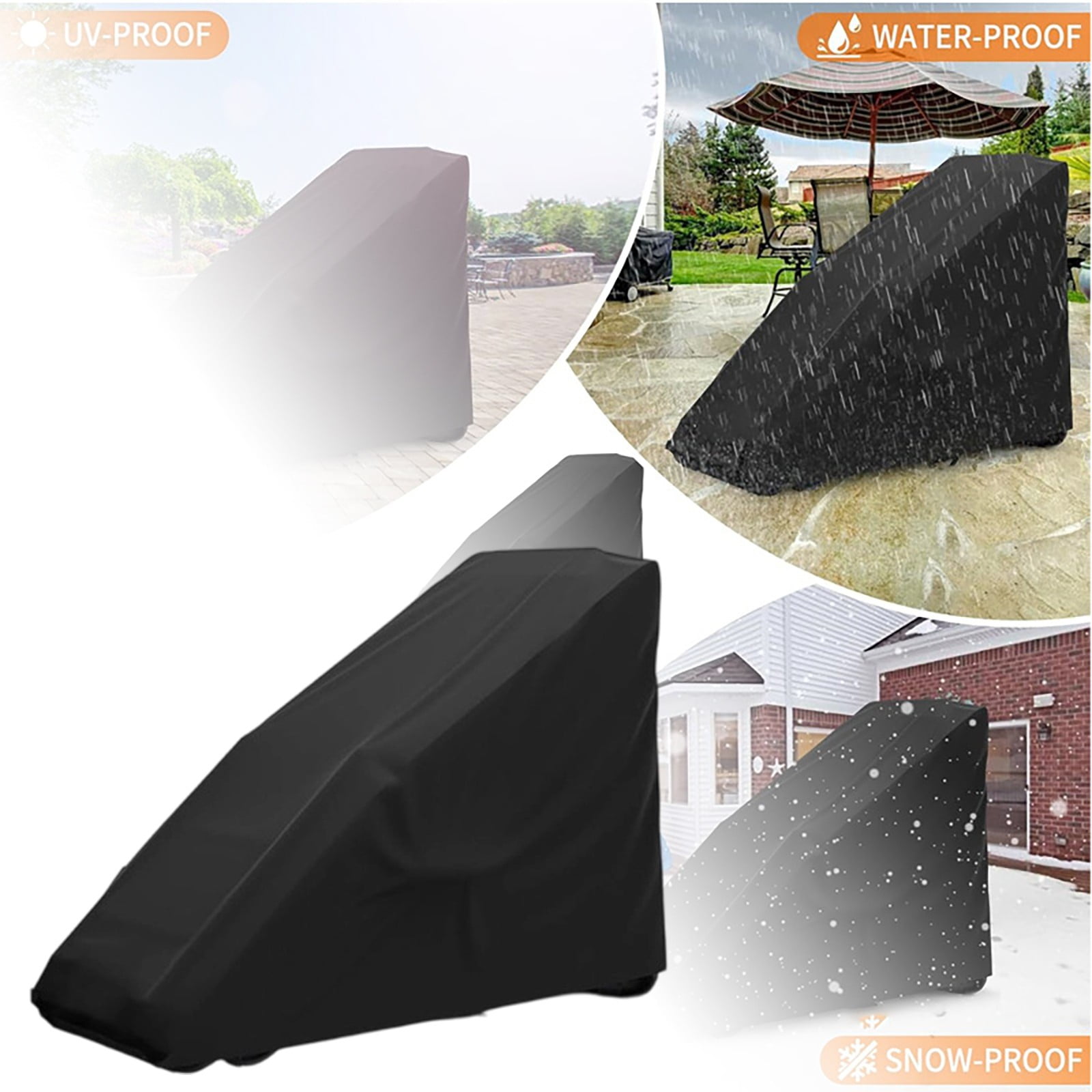 Outdoor Furniture Covers Waterproof 1PC, All Weather General Purpose Patio Sofa Table Chair Covers, Outside Yard Courtyard Furniture Protection Cover, Easy to Install Duty Cover