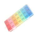 thumbnail image 1 of HLONK Pill Organizer 3 Times Day Small Container Containers Medicine Storage Case Buckle, 1 of 5
