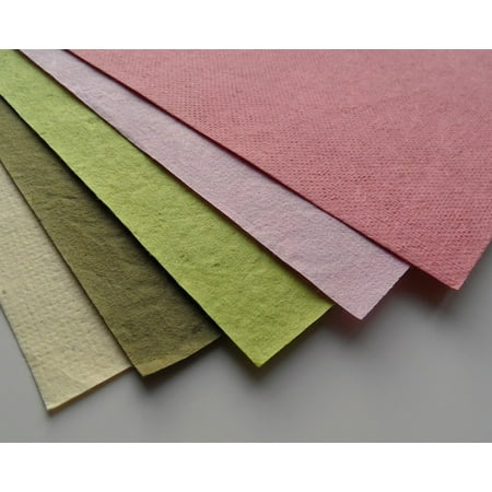 Art Stitched Mulberry Paper - Mulberry paper coloured