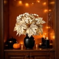 thumbnail image 7 of Artificial Maple Leaf Branch, 12-Inch Faux Fall Stems for Halloween, Thanksgiving, and Floral Vase Decor, 7 of 7