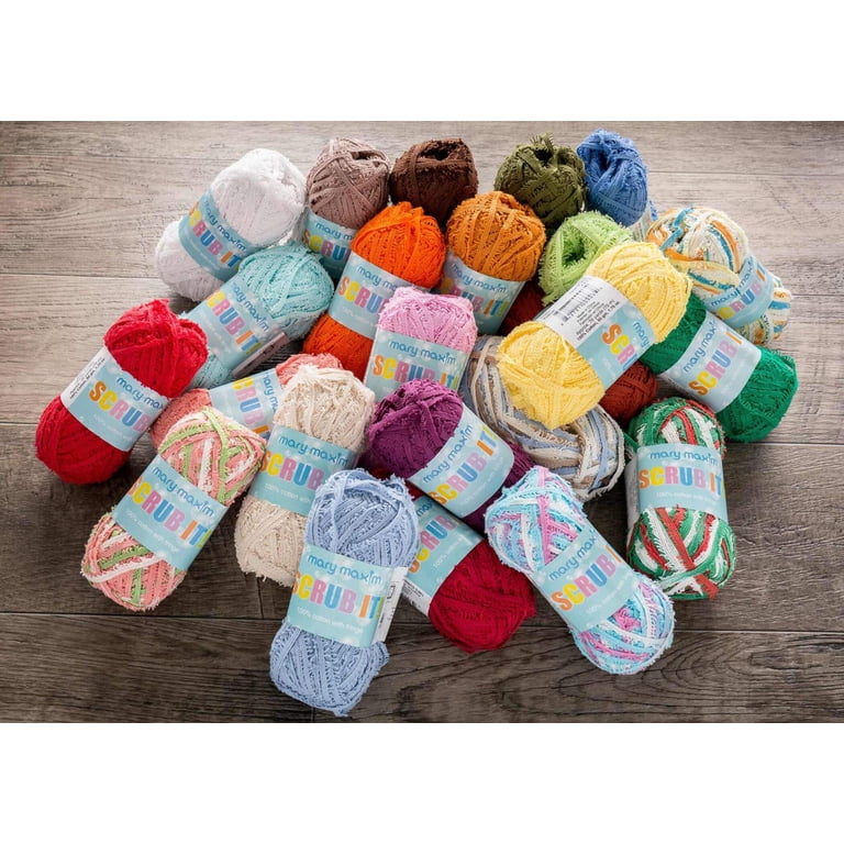 Mary Maxim Scrub It Yarn - Walmart.com