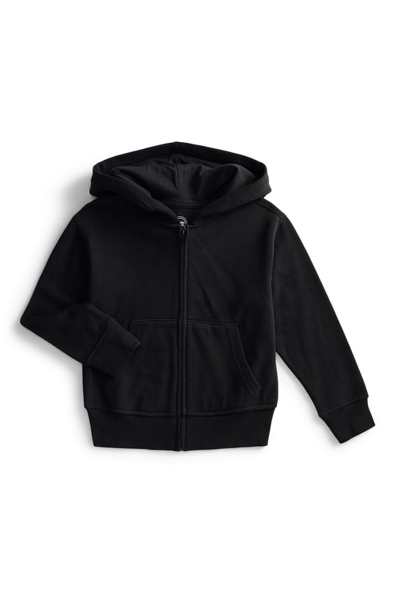 Kids Full Zip Fleece Hoodie, Sizes 4-18 & Husky