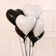 thumbnail image 3 of Globos de corazón blancos de 18 pulgadas, globos de aluminio y globos de Mylar para decoración de fiestas, paquete de 20, 3 of 3