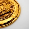 thumbnail image 7 of Pre-Owned Chanel Brooch, Coco Mark, Cambon Circle, GP Plated Gold, Women's, 7 of 7
