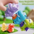 thumbnail image 4 of 2026 Dinosaur Magnetic Number Train Set for Toddlers 1-3, Magnetic Train Set for Toddlers Learning Toy, Train Toys for Toddlers 1-3,Dancing Singing Dinosaur Train Educational Toy for Girls Boys, 4 of 6