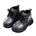 Xijirk Girls Boots Boys and Girls Mesh Lace Shoes Mesh Lace Boots Non