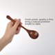 thumbnail image 3 of Ganfancp Cuchara de Madera Tenedor Utensilio de Cocina Herramientas Sopa-Cuchara Vajilla Ofertas Del Día Sólo En Línea Una Cuchara., 3 of 7