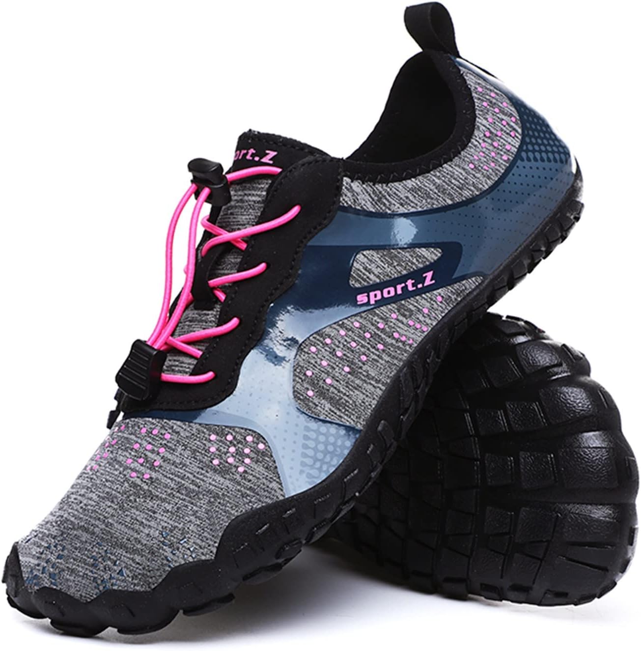 Outdoor Creek Tracing Shoes for Men and Women Beach Shoes for Women Anti slip Swimming Shoes for Water and Land Amphibious Fishing Shoes Anti cutting Road Wading Shoes