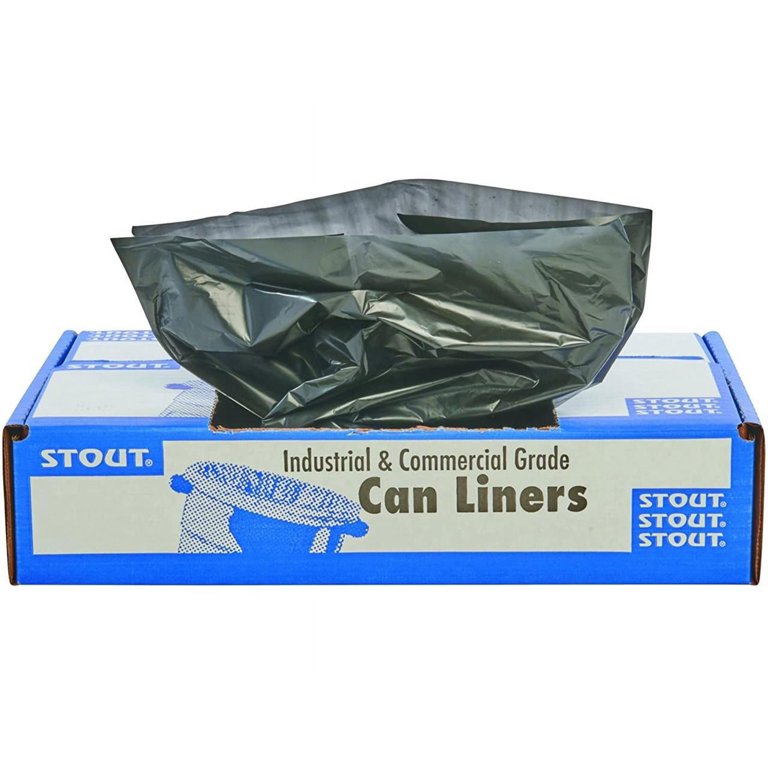 Total Recycled Content Plastic Trash Bags, 56 gal, 1.5 mil, 43 Total Recycled Content Plastic Trash Bags, 56 gal, 1.5 mil, 43
