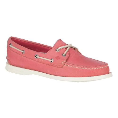 pink boat shoes womens