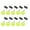 Cylindrical L, variant on 10Grop Spaces Bean Rubber Fishing Bobbers Stoppers Shape Float Stop Stoppers Fishing Accessory Easy tUse