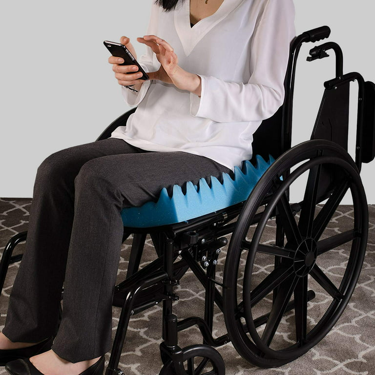 NOVA Seat & Wheelchair Cushion, Convoluted Egg Crate Foam Cushion
