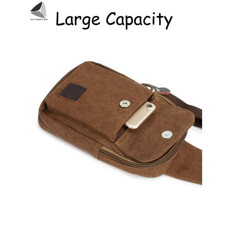 High Quality Canvas Gray Large Capacity Camping Bag USB Interface