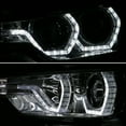 thumbnail image 7 of AKKON - For BMW F30 3-Series 4 Doors Sedan Smoked Lens Factory Halogen Type Dual U-LED Ring Projector Headlights, 7 of 7