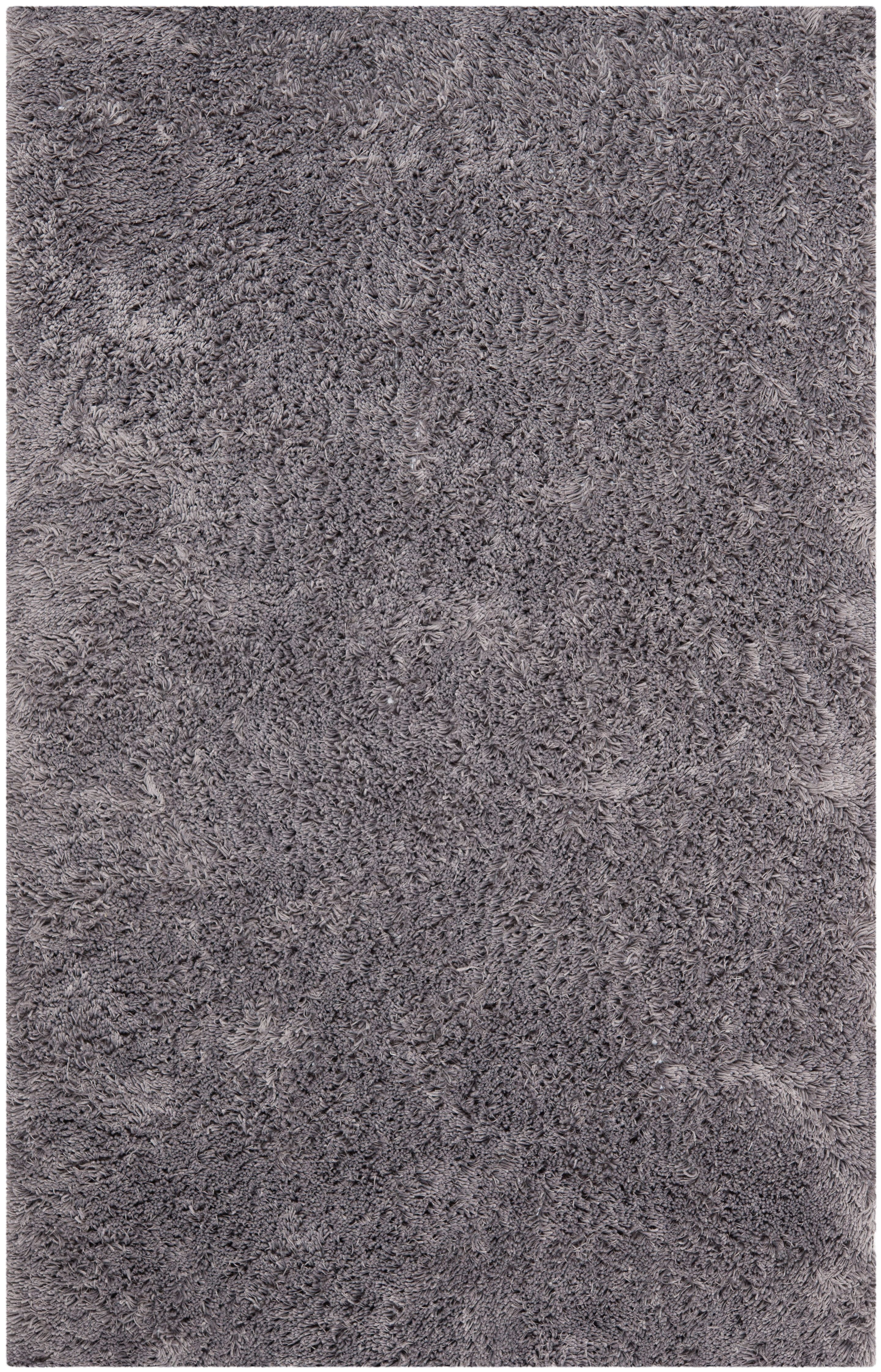 SAFAVIEH Glen Solid Plush Shag Area Rug, Grey, 9'6" x 13'6"