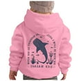 thumbnail image 4 of Byoo Big Girls Preppy Hoodie Kids Graphic Fall Pullover Hooded Sweatshirt with Pocket, 4 of 4