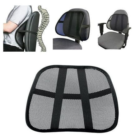 Cool Vent Cushion Mesh Back Lumbar Support New Car Office Chair Truck Seat