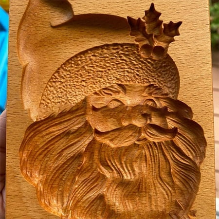 

BETADOG Clearance Christmas Cookie Molds Wood Gingers Cookie Molds Santa Clau Cookie Molds DIY Baked Christmas Molds Clearance Deals