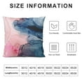 thumbnail image 5 of JRXY  Set of  Throw Pillow Covers Pastel Plum Deep Blue Blush and Gold Abstract Painting Fashion Home Sofa Cushion Cover Throw Pillowcase Gift for Couch Indoor Bed, White, 5 of 5