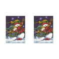 thumbnail image 2 of Monstrate Cuadros de pintura de diamantes de Navidad, decoración artesanal de pared, regalos de Papá Noel, muñeco de nieve, pinturas para el Tipo 2 2piezas, 2 of 6