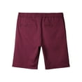 thumbnail image 5 of Ma Croix Men's Flat Front Summer Casual Twill Classic Slim Fit Cotton Shorts, 5 of 6