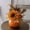 A, variant on Large Artificial Pumpkin with Maple Leaf & Sunflower Decoration, Fall Harvest Centerpiece for Halloween Thanksgiving Home Table Desktop Decor