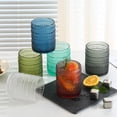 thumbnail image 2 of Vasos para beber MIGRUAN Colored Honail, 360 ml, juego de 6, 2 of 7