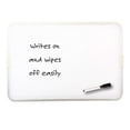 thumbnail image 3 of Flipside Products Two-Sided Aluminum Framed, Magnetic Dry Erase Board with Pen, 12" x 17.5", Pack of 3, 3 of 5