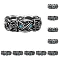 thumbnail image 1 of Anillo Punk Vintage Qarigey de aleación con accesorios de moda para amantes Retro CR6474 6, 1 of 6