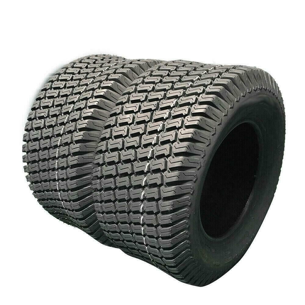 SUNROAD 2pcs 24x12.00-12 Turf Tire Master Lawn Mower Tires 6 Ply P512 24x12x12 24x12-12