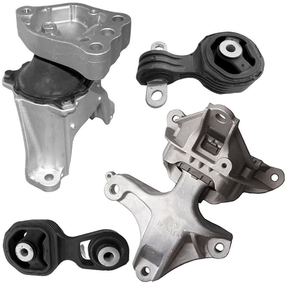 MotorKing Compatible with Honda 18-22 Honda Accord 1.5L Set 4PCS Engine Motor and Automatic Transmission Mount with Bracket 2018 2019 2020 2021 2022