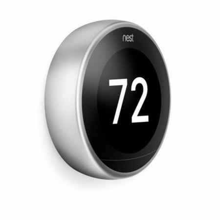 Google Nest 3rd Gen. Thermostat (Stainless Steel)