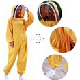 thumbnail image 5 of Color Ropa de apicultor para mujer adecuada para apicultores profesionales y principiantes XL (amarillo), 5 of 5