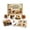 Guinea Pigs, variant on Tiny 3D Beaded Animal DIY Kit, 3D Beaded Animal Kit, 3D Beaded Animals, 3D Beaded 1-Pack Plastic Beads Set Miniature Alpacas White Brown Sitting Light Alpaca Box Included