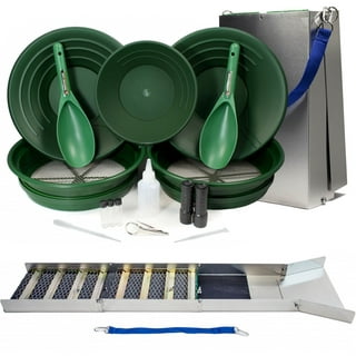 ASR Outdoor 22pc Complete Gold Panning Kit for Beginner and Kids Gold  Prospecting