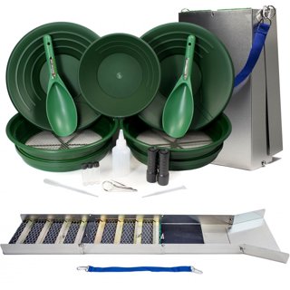 ASR Outdoor 22pc Complete Gold Panning Kit for Beginner and Kids