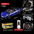 thumbnail image 2 of 1/24 Diecast Modelo 3 Coche de juguete Modelo de aleación 3 Modelo de coche Pull Back Modelo coleccionable 3 Vehículos con luz 6 puertas abiertas Exquisito Modelo 3 Modelo de coche fundido a troquel J, 2 of 5