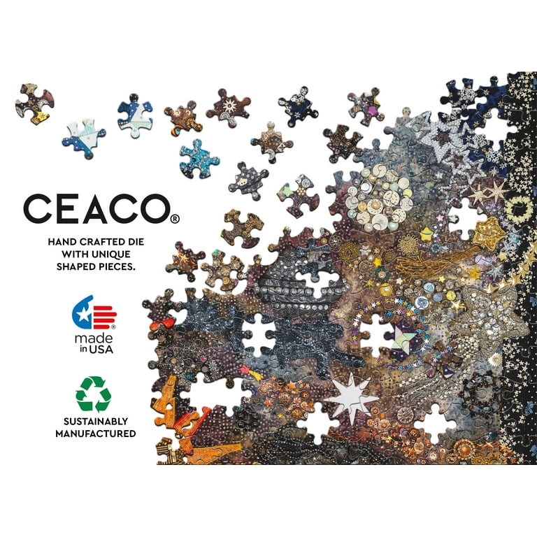 Ceaco 750 Piece Plenty of Stars Sensory Interlocking Jigsaw Puzzle
