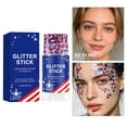 thumbnail image 5 of 4th of July Glitter Stick, Patriotic Red White and Blue Glitter Stick, 250th Birthday USA Flag Stick, 4th of July Outfits Accessories for Kidults Teen Women Men, Independence Day Decor(G), 5 of 9