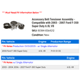 thumbnail image 2 of Accessory Belt Tensioner Assembly - Compatible with 2003 - 2007 Ford F-350 Super Duty 6.0L V8 2004 2005 2006, 2 of 2