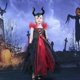 thumbnail image 3 of Disfraz de maléfica brillante para Halloween, vestido tutú de lujo para niñas, vestido elegante para niños, Reina malvada, Cosplay, ropa de bruja, vestidos largos - M 4-5 años Kuyhfg Bienvenido a Kuyhfg, 3 of 5