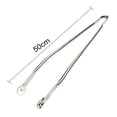 thumbnail image 5 of Sunjoy Tech BBQ Tongs Stainless Steel Sausage Turning Grill Tongs for Bacon Steak Meat Vegetables Long Handle BBQ Grill Flipping Tongs Food-Grade Kitchen Cooking Tongs, 5 of 7