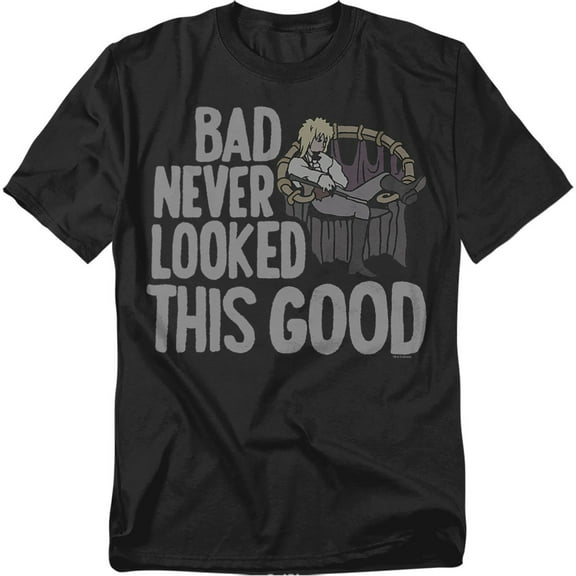 Jim Henson - Labyrinth T-Shirt Bad Never Looked This Good Unisex Graphic Tee for Men & Women